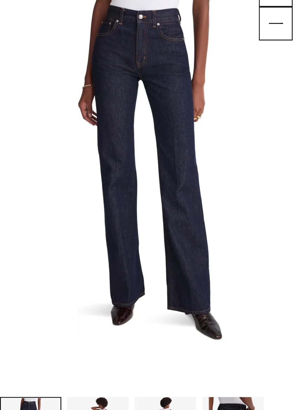 Madewell The Vintage Flare Jean in Rinse wash size W28
